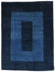 Gabbeh Tappeto 150 x 200 Blu (Iran) Annodato A Mano