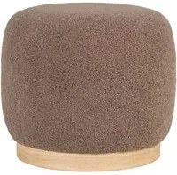 Pouf Belfort, Marrone, Poliestere, 44,5x44,5x40 cm, EPIKASA