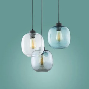 Lampadario su corda  ELIO 3xE27/15W/230V