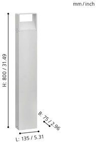 Eglo 98268 - Lampada LED da esterno DONINNI LED/6W/230V IP44