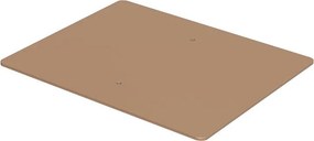 Piastra di fissaggio L 40 x P 45 cm in acciaio