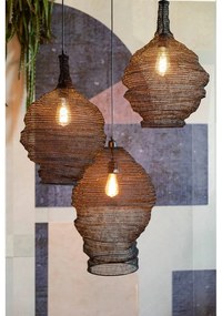 Apparecchio a sospensione nero , ø 48 cm Lena - White Label