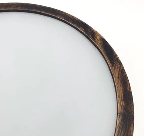 Lampada a soffitto OAK SMOKY 1xE27/15W/230V Ø 27,5 cm rovere marrone scuro