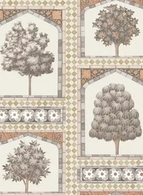 Cole & Son Carta da parati Sultan's Palace - Gold/ Spice