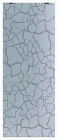 Anta per porta scorrevole esterno muro Secret Sahara in vetro serigrafato, L 83 x H 212 cm spessore 8 mm, apertura reversibile