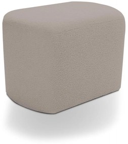 Pouf design ESTRELA 43x63 cm beige