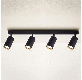 Brilagi - Faretto SELE MODERN 4xGU10/30W/230V nero