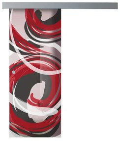 Anta per porta scorrevole esterno muro Energy in vetro multicolore, L 88 x H 215 cm spessore 8 mm, apertura destra