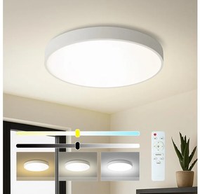 Brilagi - Lampada LED dimmerabile POOL LED/60W/230V 3000-6000K Ø 60 cm bianca + telecomando