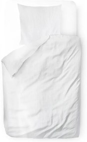 Biancheria da letto in mussola bianca per letto singolo 140x200 cm Plain Muslin - Butter Kings