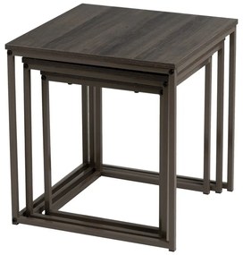 Set di 3 tavoli pieghevoli 40x40 cm - Casa Selección