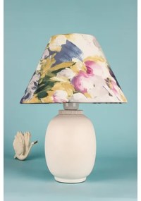 Lampada da tavolo 1xE27/40W/230V bianco/colorato