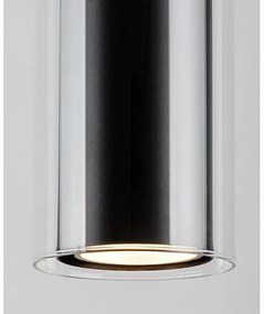 Rabalux 72047 - Lampadario a sospensione con filo KALEVI 1xGU10/50W/230V limpido/nero