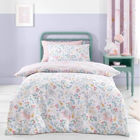 Biancheria da letto singola per bambini 135x200 cm Fairytale Unicorn - Catherine Lansfield