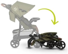 Lionelo - Passeggino EMMA PLUS verde