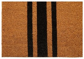 Stuoia di cocco 55x125 cm Black Stripe - Premier Housewares
