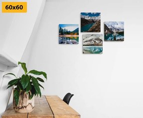 Set di quadri – Paesaggi montani affascinanti