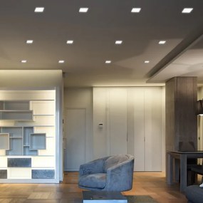 Solight WD147 - Faretto LED da incasso 6W/230V 3000/4000/6000K 12x12 cm bianco