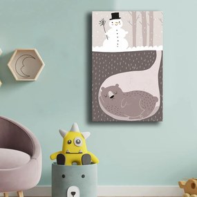 Quadro per bambini 45x70 cm Winter - Wallity