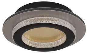 Globo 48042-12G - Plafoniera LED JAYDEN LED/12W/230V Ø 20 cm nero