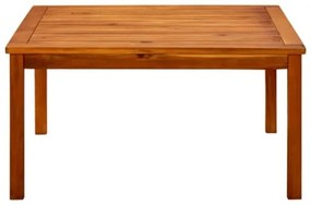 Tavolino da Giardino 85x85x45 cm in Legno Massello di Acacia