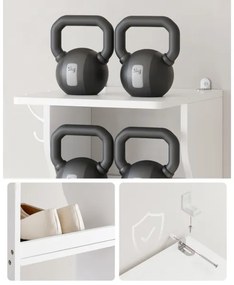 Scarpiera BOTARO bianca