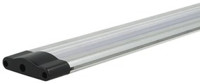 Lampada Barra Led in alluminio 300mm 3W 12V DC Bianco Caldo per Cucina Armadio Corridoio Mensola Vetrina Luci Notte