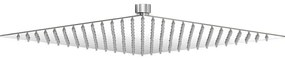 Soffione Doccia Quadrato in Acciaio Inox 20 x 20 cm