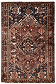 Shiraz Tappeto persiano 110 x 170 Rosso (Iran) Annodato A Mano