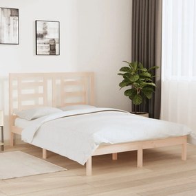 Giroletto Senza Materasso 140x200 Cm İn Legno Massello Di Pino /