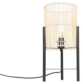Lampada da tavolo scandinava in bambù - Natasja