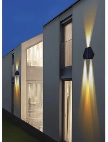 Immax 08488L - Lampada solare da parete LED 2W 5V IP54 con sensore