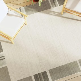 Tappeto A Pelo Corto Multicolore 190x300 Cm Interni/esterni /