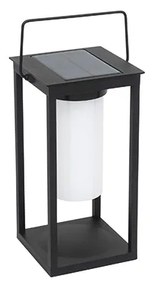 Lampada da esterno moderna nera con LED e dimmer solare - Denlu