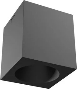 Applique da soffitto 7W Quadrata UGR19 - Bianca o nera