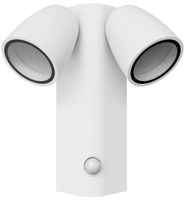 Applique da Esterno IP65 2xGU10 con Sensore movimento AXIS - Bianca