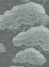 Tapete Pines von Little Greene - Silver Pine