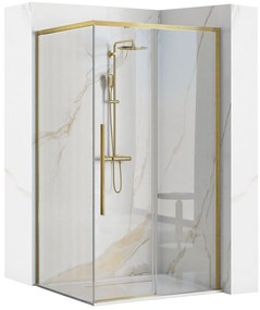 Cabina doccia SOLAR GOLD Brush 90x90