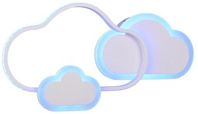Lampada per bambini bianca 52x25 cm Cloudy - Reality