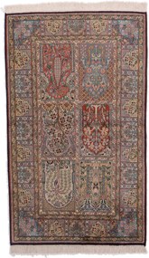 Cashmere Silk Tappeto 90 x 160 (Indian) Annodato A Mano