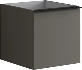 Cassetto per mobile con frontale in truciolare grigio L 40 x H 40 x P 45.5 cm