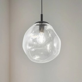 Lampada a sospensione in vetro Sol TK Lighting, dimmerabile, Chiaro / Trasparente, Soggiorno / Sala da pranzo, Vetro, Moderno, Lampada a sospensione