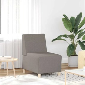 Divano Sedia Tortora 55 Cm İn Tessuto /