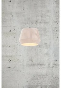 Nordlux - Lampada a sospensione con cavo DICTE 1xE27/60W/230V Ø 40 cm beige