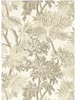 Sanderson Tapete Tapestry Trees - Raw Chocolate/ Slip