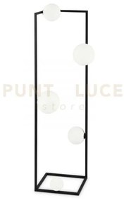 Lampada da terra angolo pt5 nero