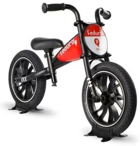 QPlay - Bici a spinta FEDURO nero/rosso