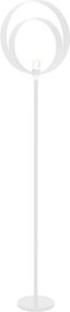Lampada da terra Nucleo in acciaio, H 180 cm, E27 MAX42W LUMICOM