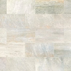Lastra di cemento Torre Bianca in gres naturale bianco L 80 x L 40 cm, spessore 20 mm, 42 pezzi