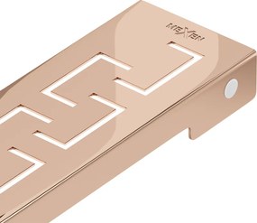 Mexen Flat M15 copertura per scarico lineare 90 cm, oro rosa - 1624090
